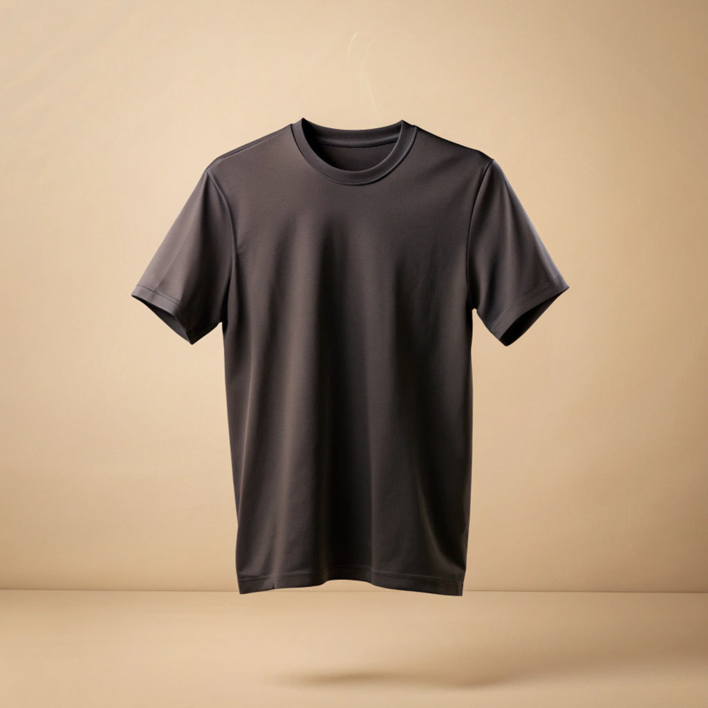 Black Plain T-Shirt