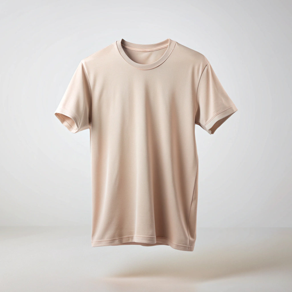 Light Pink Plain T-Shirt