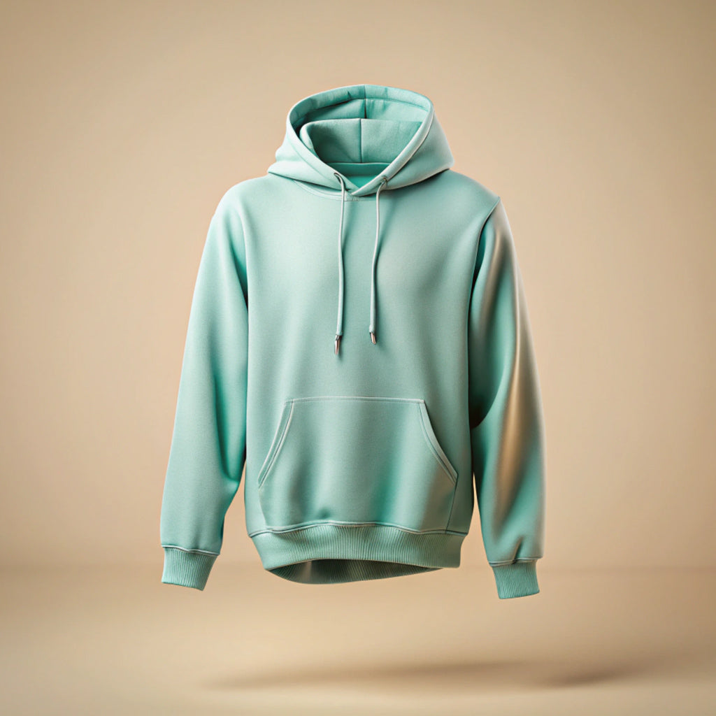 Mint Plain Hoodie