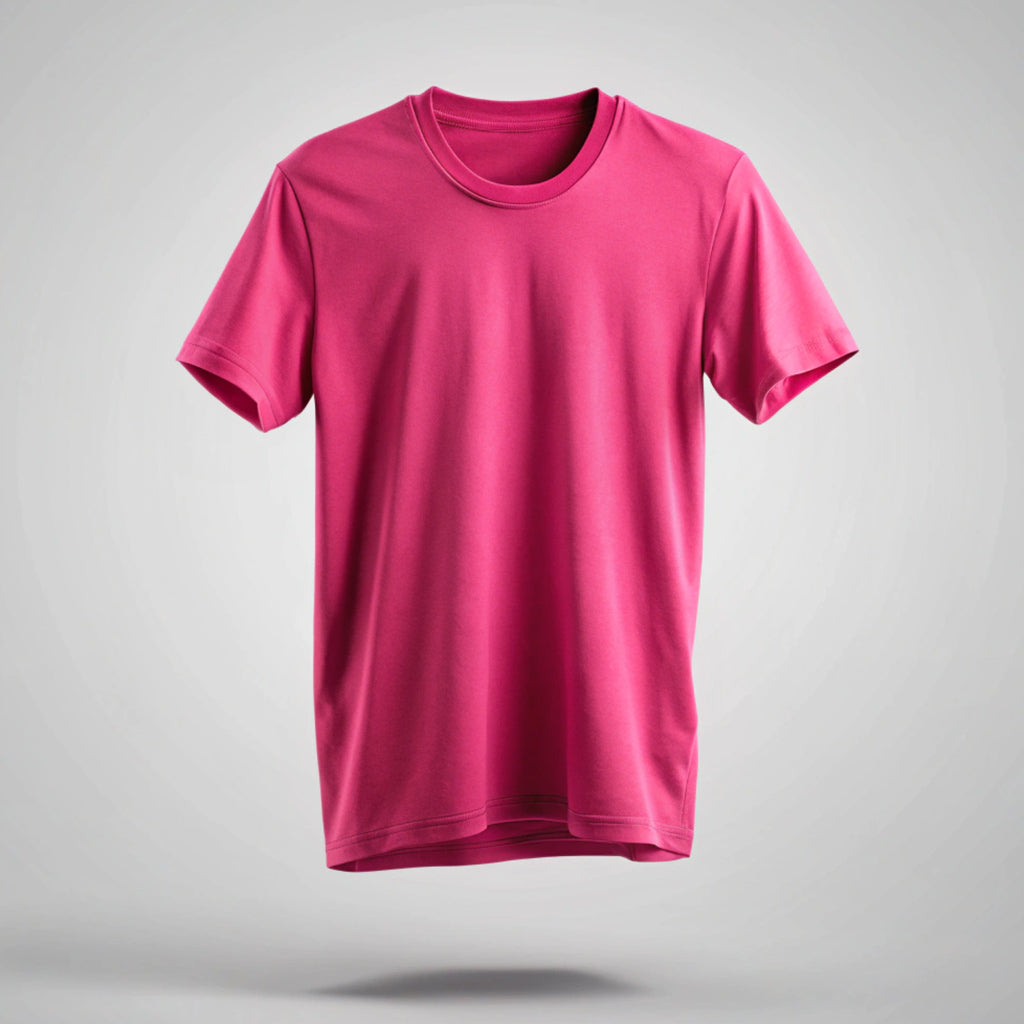 Pink Plain T-Shirt