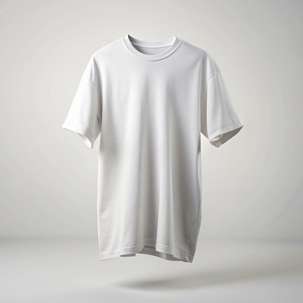 White Plain Oversized T-Shirt