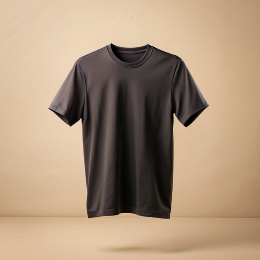 Black Plain T-Shirt