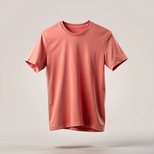 Coral Plain T-Shirt
