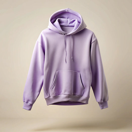 Lavender Plain Hoodie