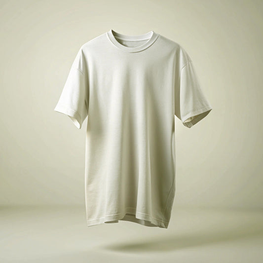 Off-White Plain Oversized T-Shirt