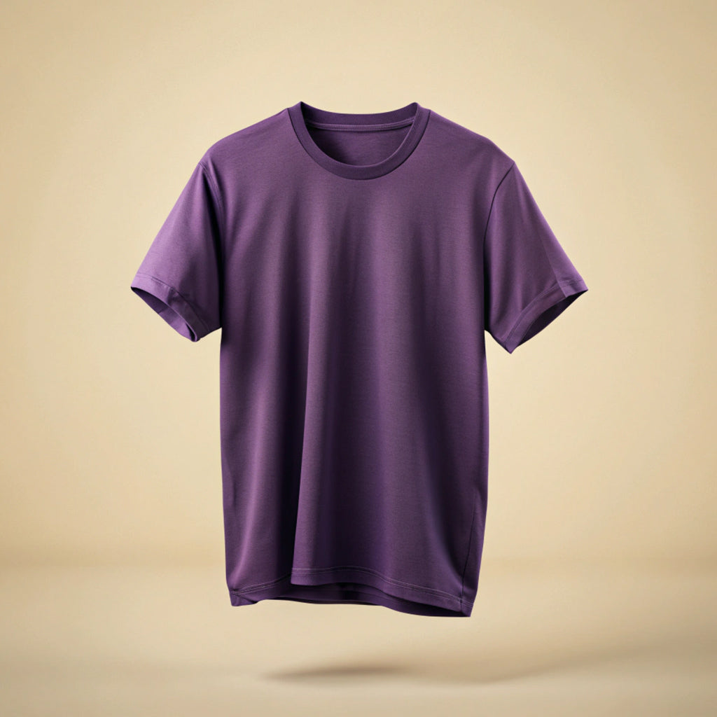Purple Plain T-Shirt