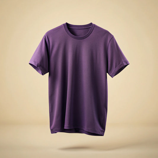 Purple Plain T-Shirt