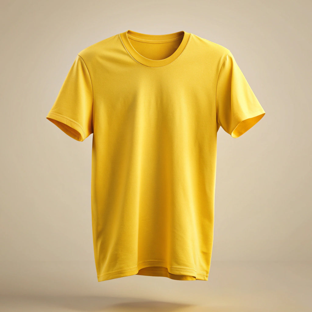 Yellow Plain T-Shirt